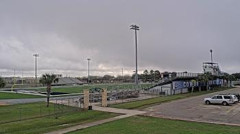 Weather camera view of Edna ISD.