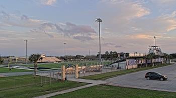 Weather camera view of Edna ISD.