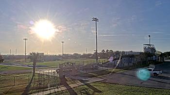 Weather camera view of Edna ISD.