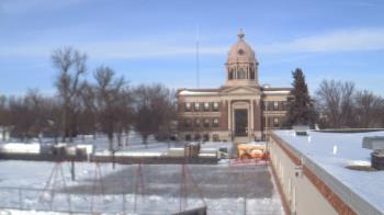 Weather camera view of Ellendale HS.