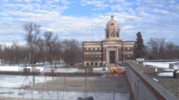 Weather camera view of Ellendale HS.