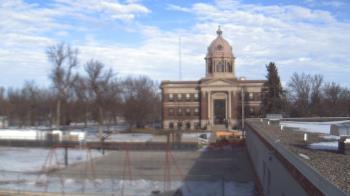 Weather camera view of Ellendale HS.
