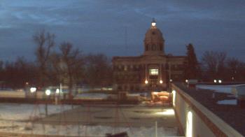 Weather camera view of Ellendale HS.