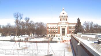 Weather camera view of Ellendale HS.