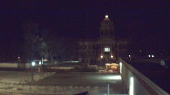 Weather camera view of Ellendale HS.