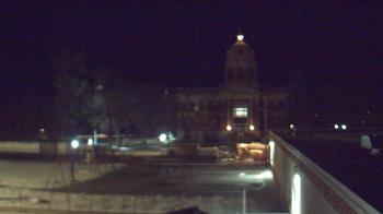 Weather camera view of Ellendale HS.