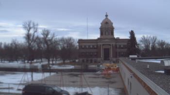 Weather camera view of Ellendale HS.