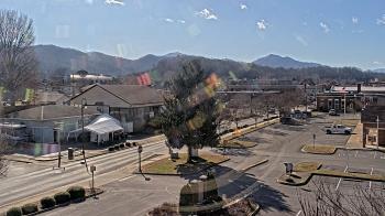 Weather camera view of Erwin Town Hall.
