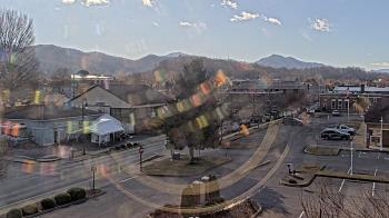 Weather camera view of Erwin Town Hall.