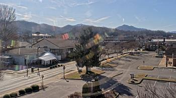Weather camera view of Erwin Town Hall.