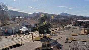 Weather camera view of Erwin Town Hall.
