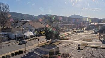 Weather camera view of Erwin Town Hall.