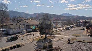 Weather camera view of Erwin Town Hall.