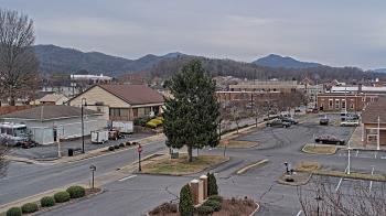 Weather camera view of Erwin Town Hall.