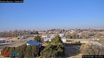 Weather camera view of Follett ISD.