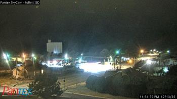 Weather camera view of Follett ISD.
