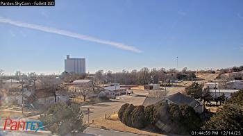 Weather camera view of Follett ISD.