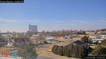Weather camera view of Follett ISD.