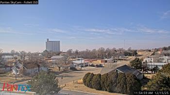 Weather camera view of Follett ISD.
