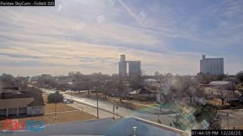 Weather camera view of Follett ISD.