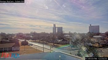 Weather camera view of Follett ISD.