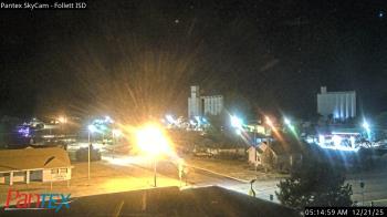 Weather camera view of Follett ISD.