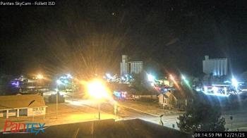 Weather camera view of Follett ISD.