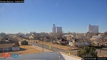 Weather camera view of Follett ISD.
