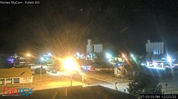 Weather camera view of Follett ISD.