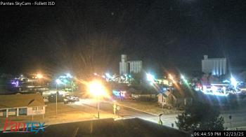 Weather camera view of Follett ISD.