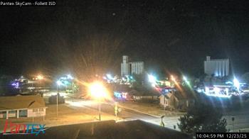 Weather camera view of Follett ISD.