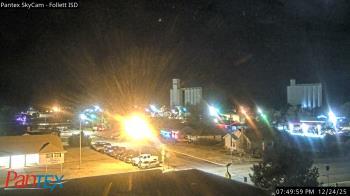 Weather camera view of Follett ISD.
