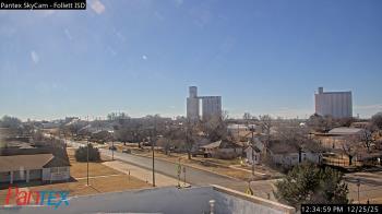 Weather camera view of Follett ISD.