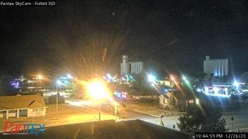 Weather camera view of Follett ISD.