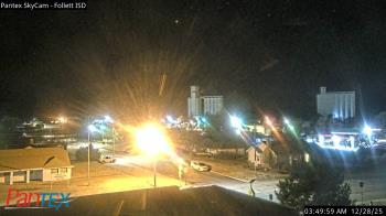 Weather camera view of Follett ISD.