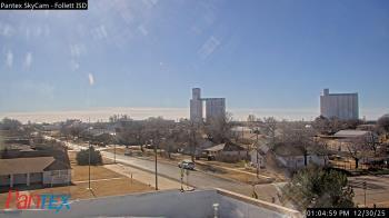 Weather camera view of Follett ISD.