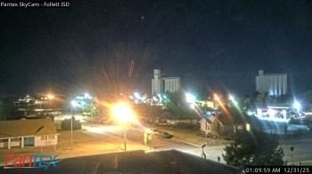 Weather camera view of Follett ISD.