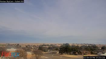 Weather camera view of Follett ISD.