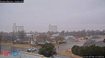 Weather camera view of Follett ISD.