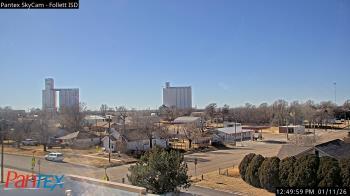 Weather camera view of Follett ISD.