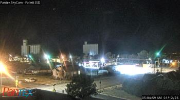Weather camera view of Follett ISD.