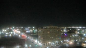 Weather camera view of First National Bank-Hutchinson.