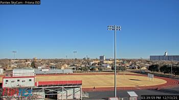 Weather camera view of Friona ISD.