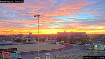 Weather camera view of Friona ISD.
