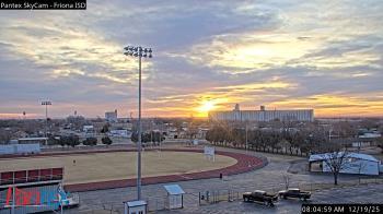 Weather camera view of Friona ISD.