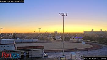 Weather camera view of Friona ISD.