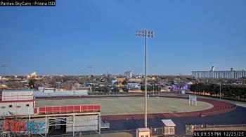 Weather camera view of Friona ISD.