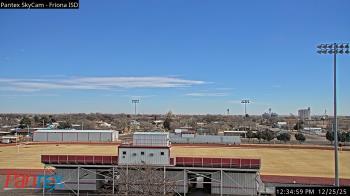 Weather camera view of Friona ISD.