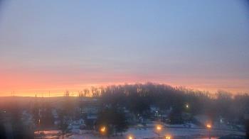 Weather camera view of Frostburg State University.