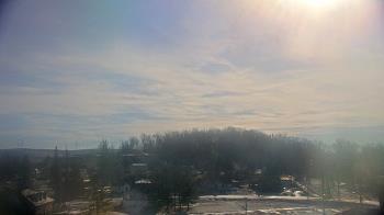 Weather camera view of Frostburg State University.